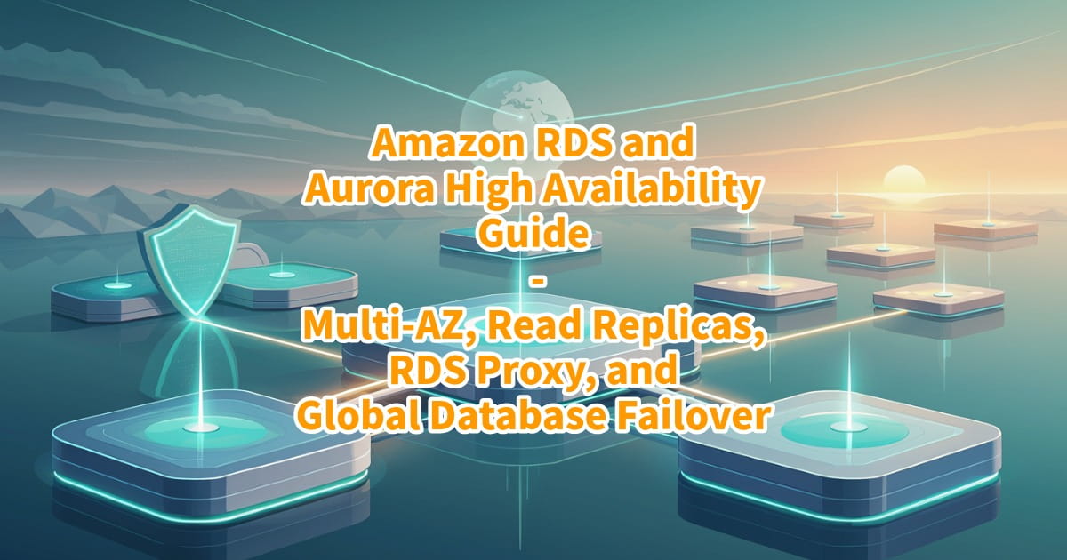 Amazon RDS and Aurora High Availability Guide - Multi-AZ, Read Replicas ...