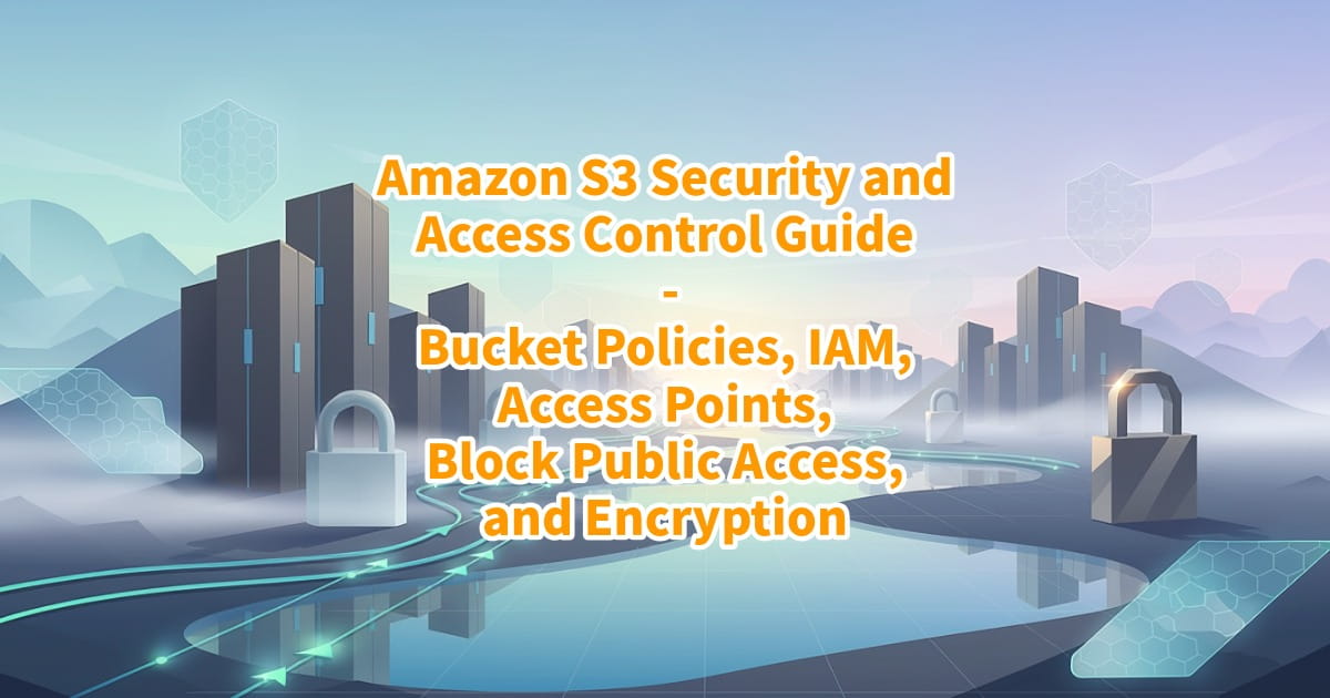 Amazon S3 Security and Access Control Guide - Bucket Policies, IAM ...