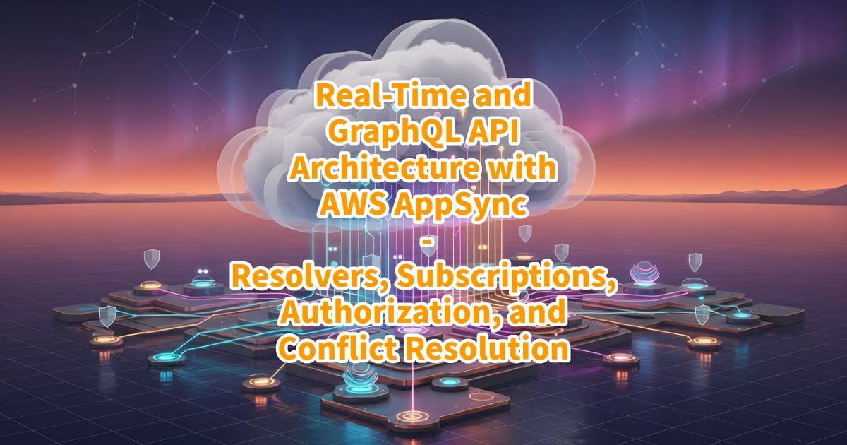 Real-Time and GraphQL API Architecture with AWS AppSync - Resolvers ...