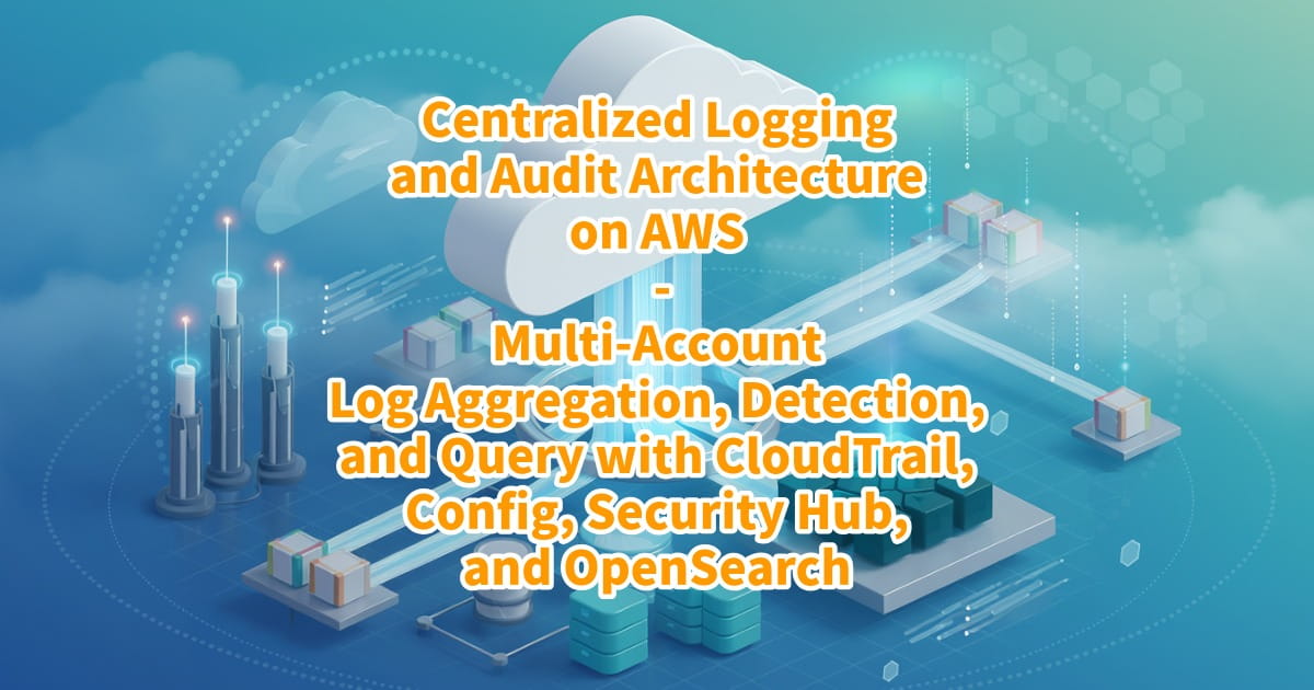 Centralized Logging and Audit Architecture on AWS - Multi-Account Log ...