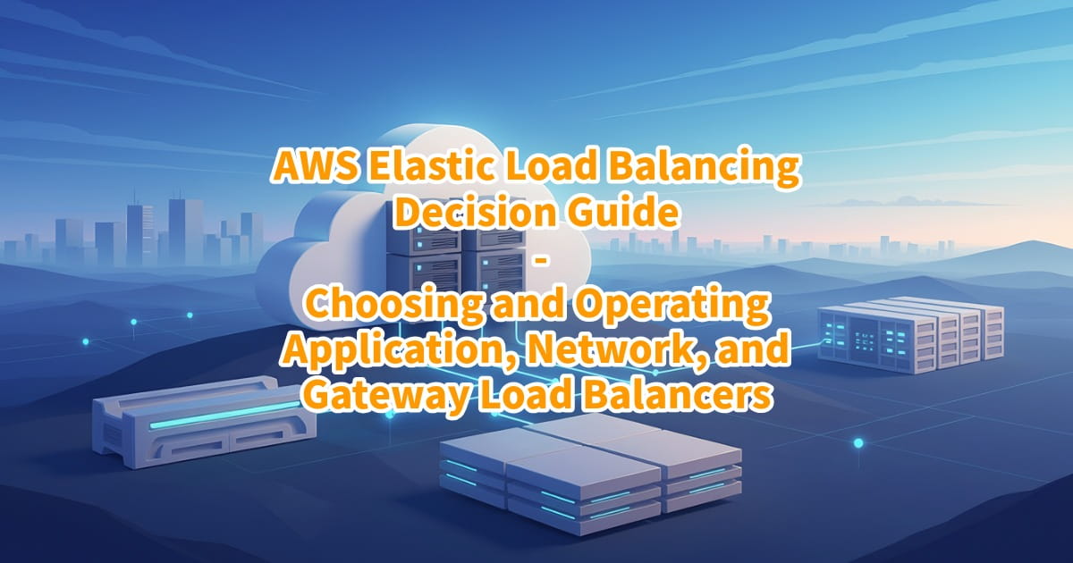 AWS Elastic Load Balancing Decision Guide - Choosing and Operating ...