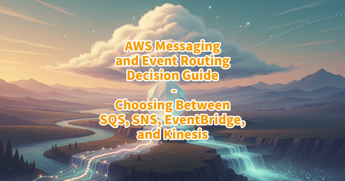AWS Messaging and Event Routing Decision Guide - Choosing Between SQS ...