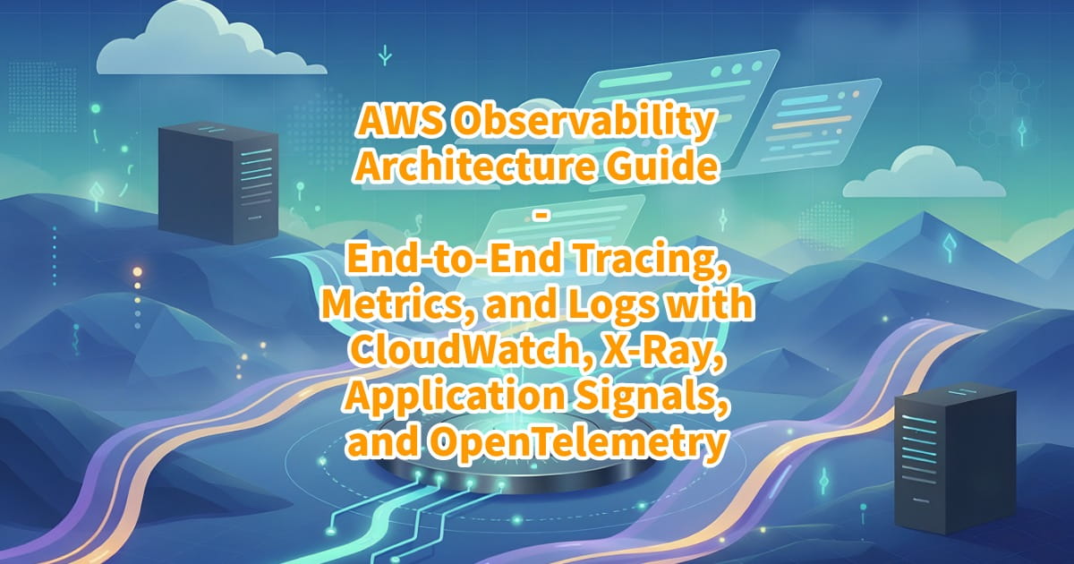 AWS Observability Architecture Guide - End-to-End Tracing, Metrics, and ...