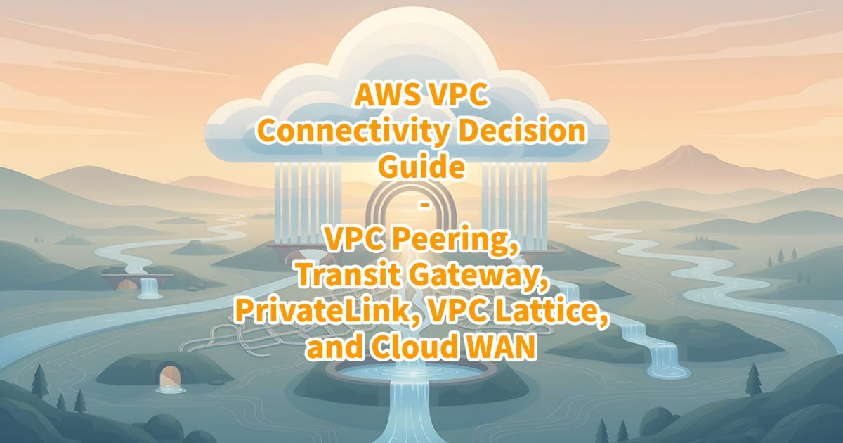 AWS VPC Connectivity Decision Guide - VPC Peering, Transit Gateway ...