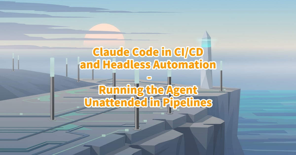 Claude Code in CI/CD and Headless Automation - Running the Agent ...