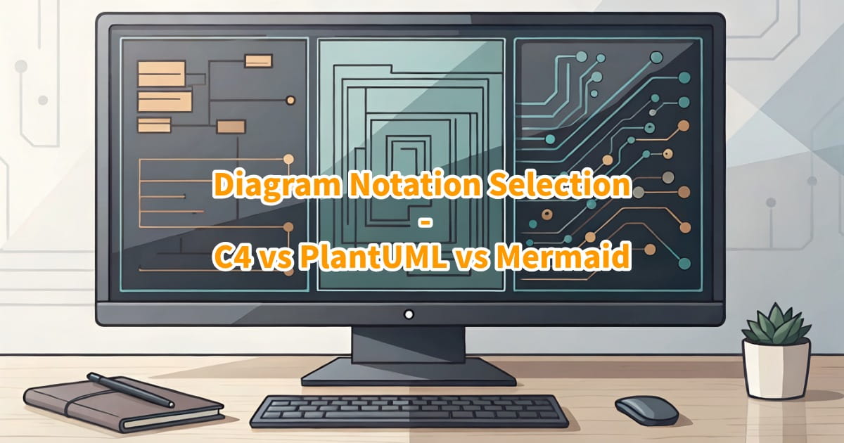 Diagram Notation Selection — C4 vs PlantUML vs Mermaid | hidekazu ...