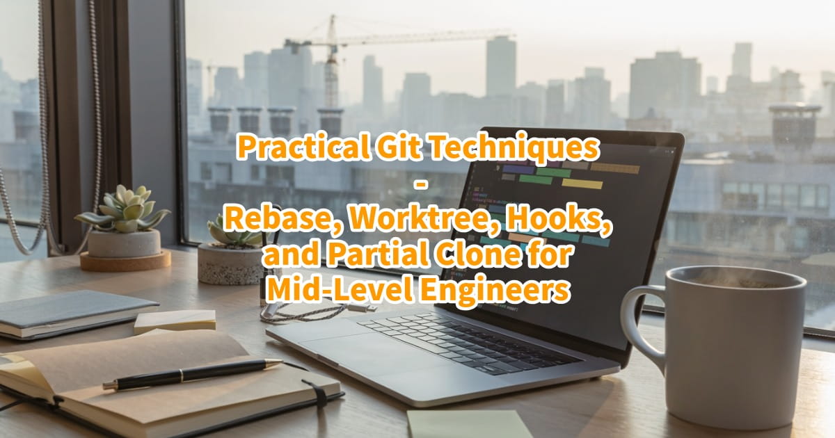 Practical Git Techniques - Rebase, Worktree, Hooks, and Partial Clone ...