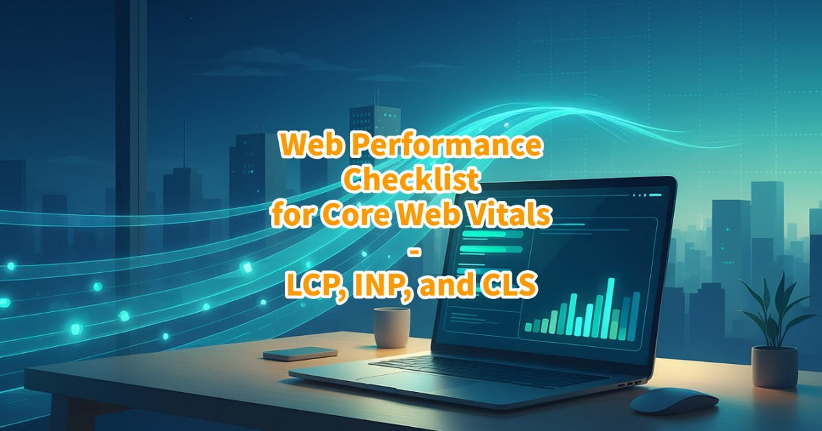 Web Performance Checklist for Core Web Vitals - LCP, INP, and CLS ...